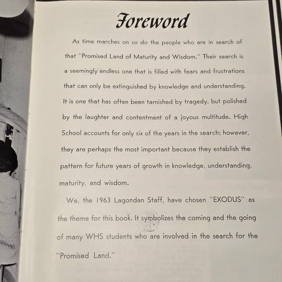 1963 Lagondan Yearbook Winfield High School Kansas Vintage School Memorabilia - Picture 11 of 11